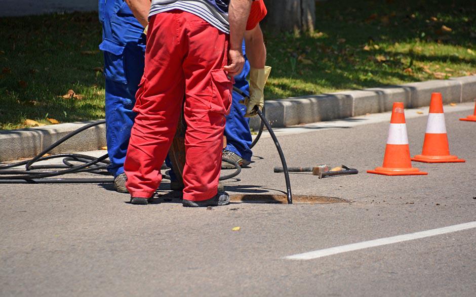 travaux assainissement Montlhéry